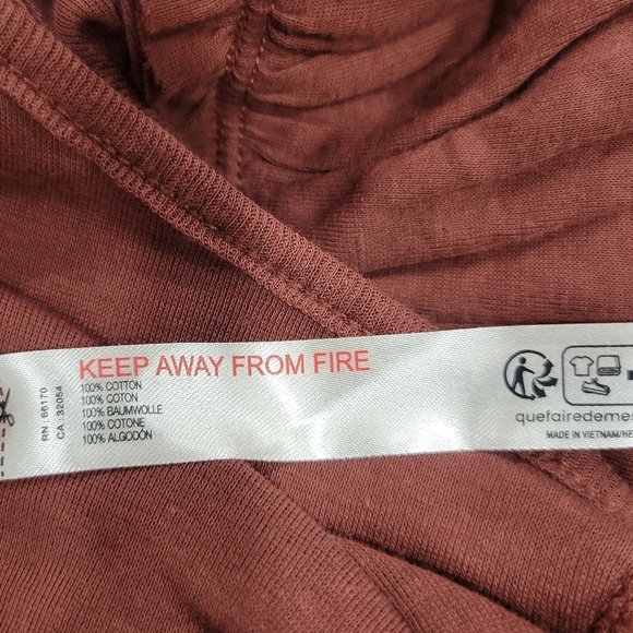 NWOT Free People Beach Burnt Henna Mini Dress Size XS - Picture 11 of 11